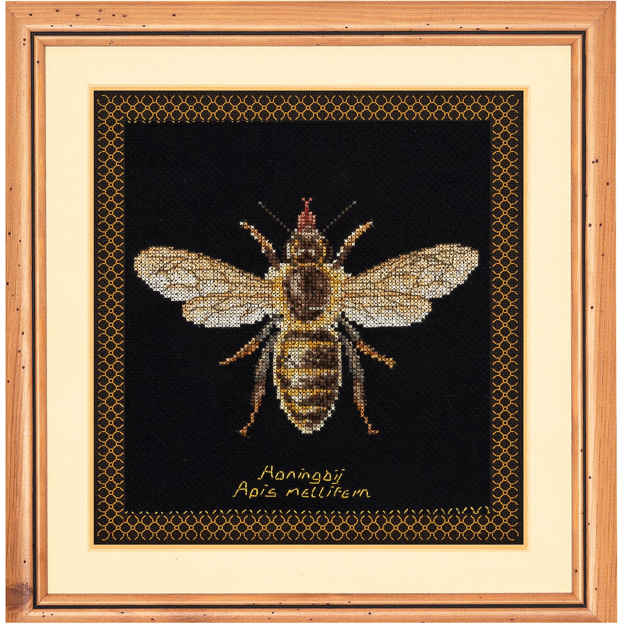Thea Gouverneur Since 1959® Honey Bee Counted Cross Stitch Kit